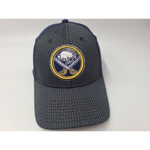 Buffalo Sabres Fanatics Adjustable Hat Cap Polyester Blend NHL Hockey Gray Blue